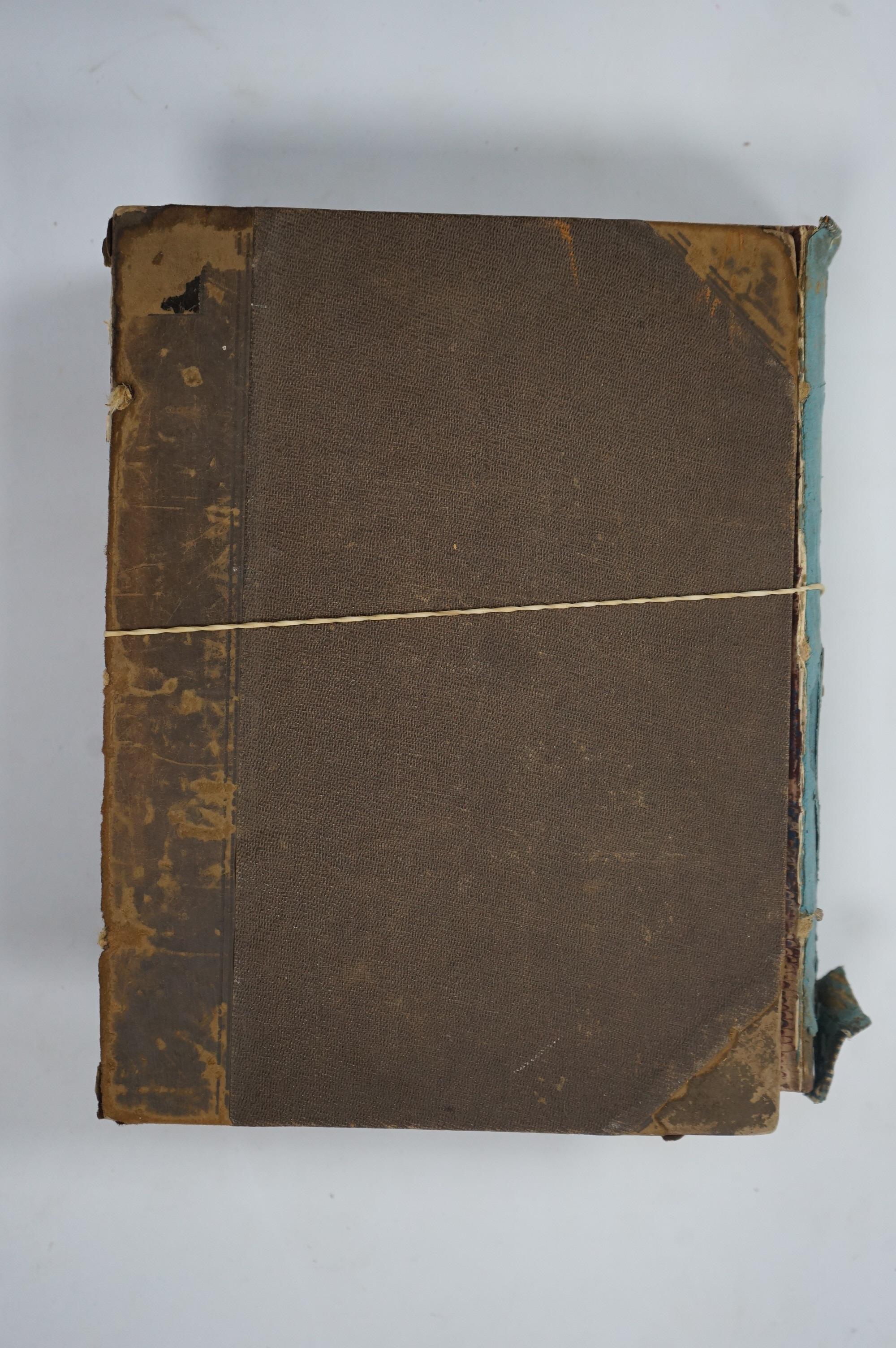 Dickens, Charles - The Life and Adventures of Nicholas Nickleby. First Edition. portrait frontis. of the author, 39 plates (by Phiz, i.e. H.K. Browne); near contemp. half calf and marbled boards, gilt decorated and panel